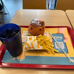 롯데리아 리뷰 사진