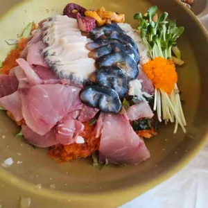 청초수물회 사진