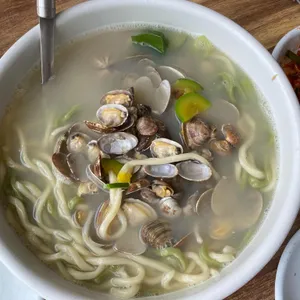오대오바지락칼국수 사진