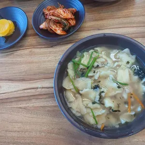 민속수제비 사진