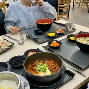 식당가 사진