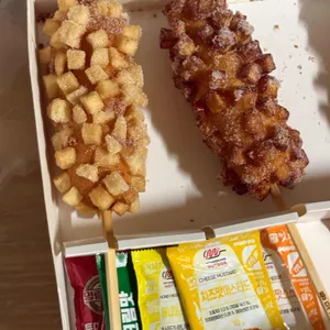 명랑핫도그 사진