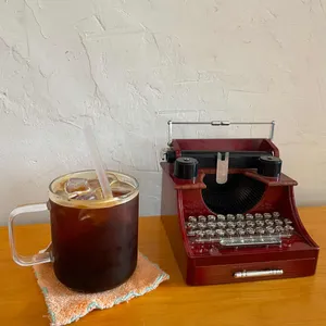 카페 타자기 리뷰 사진