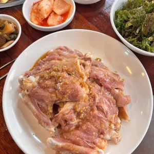 꼬고뱅토종닭숯불구이 사진