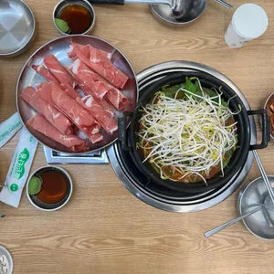 등촌샤브칼국수 사진