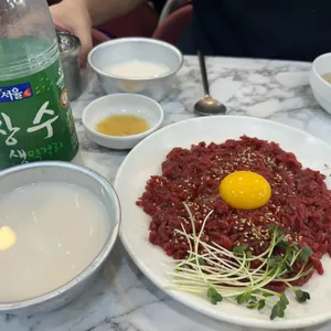 창신육회 사진