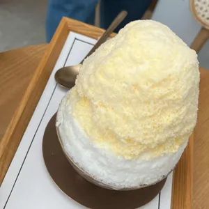 삼청빙수 사진
