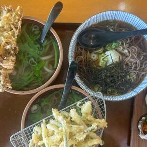 흑송 우동소바 사진