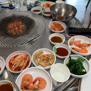 아바이조개생선구이 사진