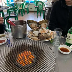아바이조개생선구이 사진