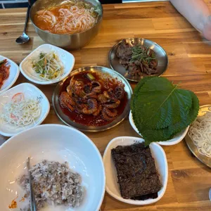 파랑새 쭈꾸미와 털레기 사진