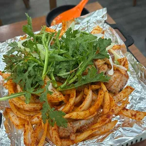 공주 얼큰이 칼국수 쭈꾸미 사진