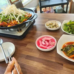 송림유황오리 사진