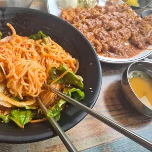 말랭이국수 사진