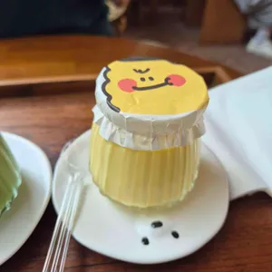 쵸딩 초당옥수수 푸딩 카페 사진