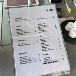 블러 리뷰 사진