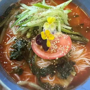 꽃국수 사진
