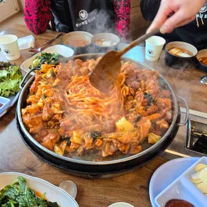 통나무집닭갈비 사진