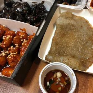 정선 원조 감자전 사진