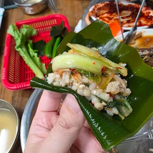 자매보리밥 사진