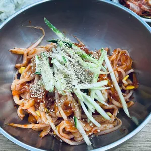 명이칼국수 사진