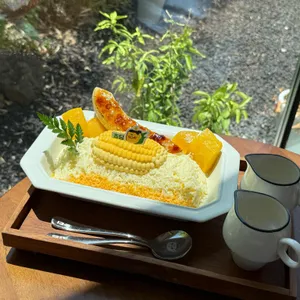 쵸딩 초당옥수수 푸딩 카페 사진