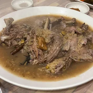 외가집누룽지백숙 사진