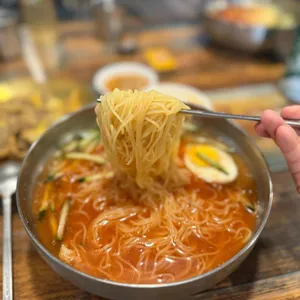부산진밀면 사진