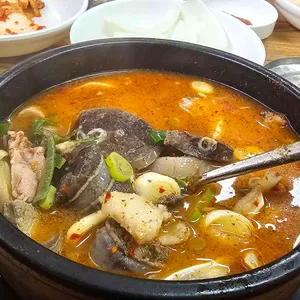 시골순댓국 사진