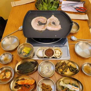 꽃밭에서 사진