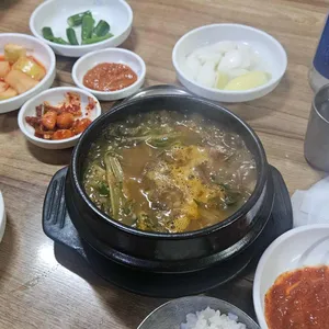 시골식당 사진
