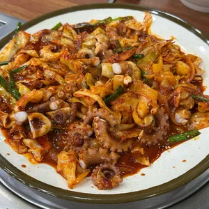 명품낙지 사진