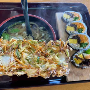 흑송 우동소바 사진