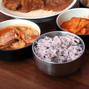 하늘 돈까스 백반 사진