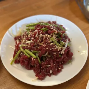 히야 뭉티기 사진