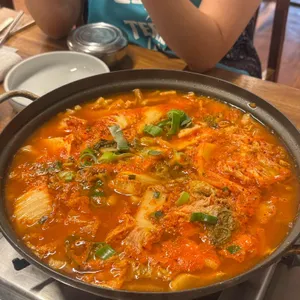 자연석돌구이 사진
