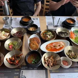 건업리보리밥 사진