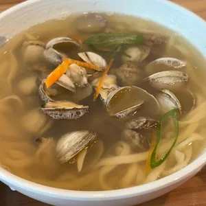 산더미조개칼국수 사진