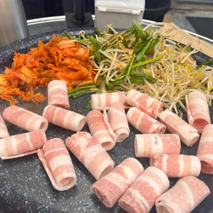 창영이 부추냉삼 사진