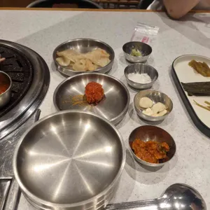 화로위 함덕보리짚불흑돼지 사진