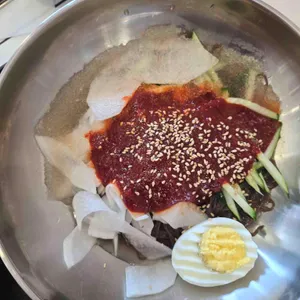 천수냉면 사진