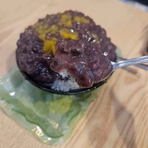 옛날팥빙수 사진