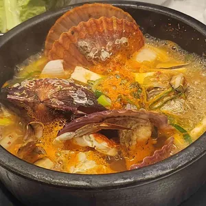 부추통김치삼겹살 사진