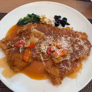 오로라 경양식 사진