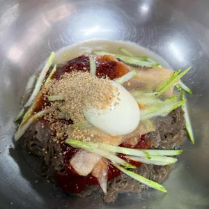 부민세숫대야냉면 사진