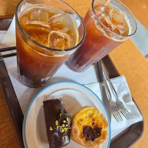 하우스 커피 디저트 사진