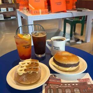 오렌지베이글 사진