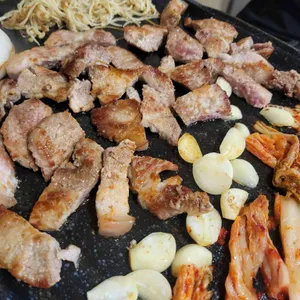산들바다생고기 사진
