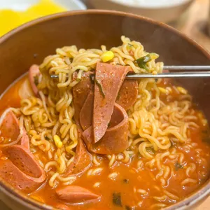 틈새라면 사진