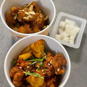 87닭강정 사진